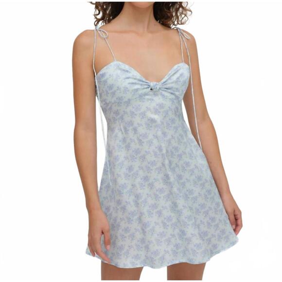 FOR LOVE & LEMONS Dresses & Skirts - NEW FOR LOVE & LEMONS adira mini dress in blue
